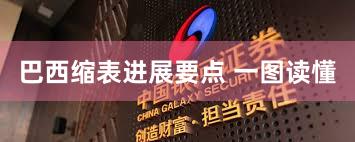 巴西缩表进展要点 一图读懂