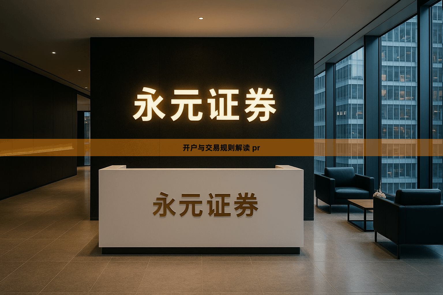 开户与交易规则解读 pr