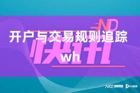 开户与交易规则追踪 wh