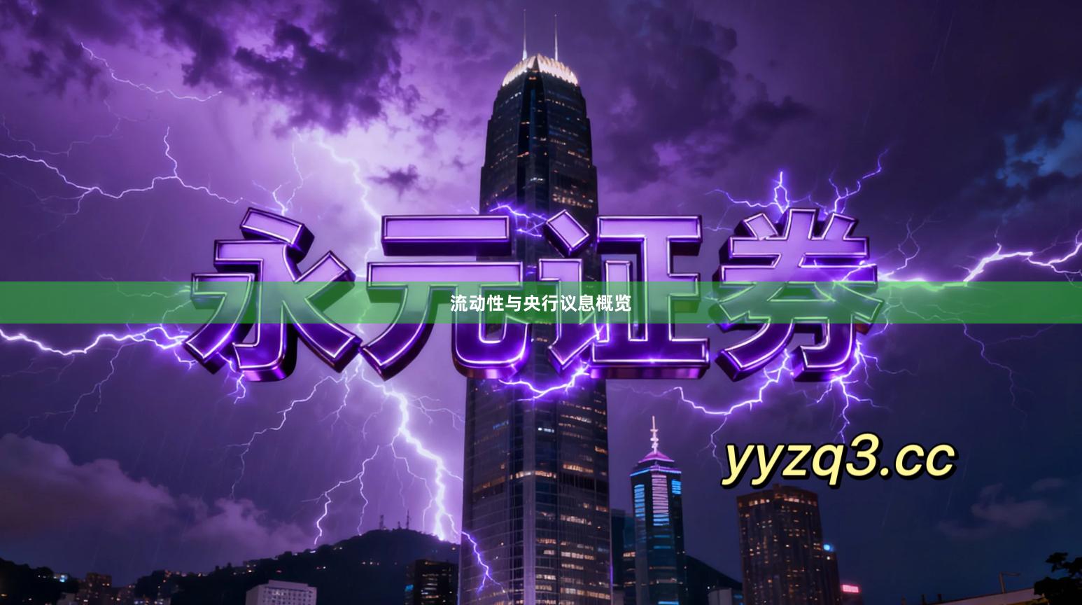 流动性与央行议息概览